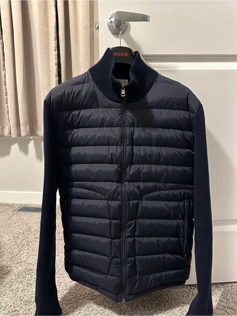 Padded cardigan